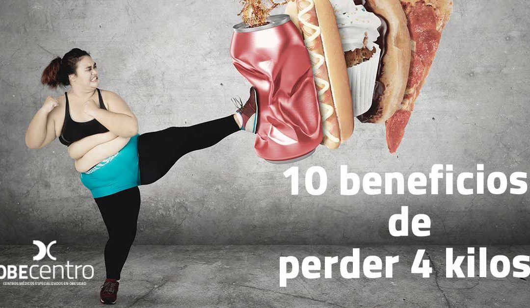 Los 10 beneficios de perder 4 kilos