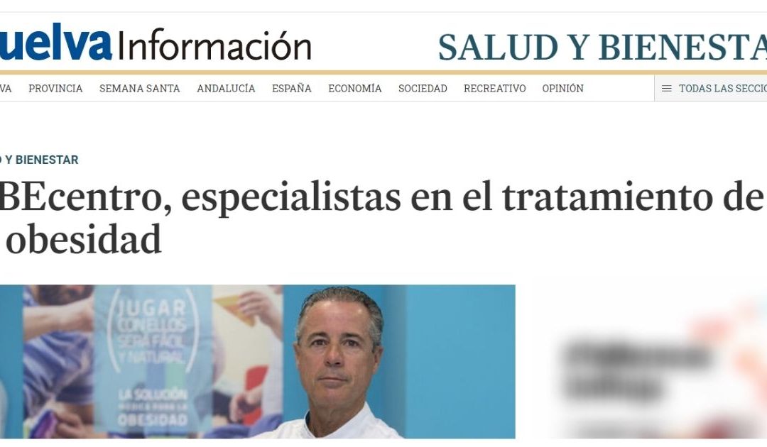 OBEcentro en el especial SALUD y BIENESTAR del Huelva Información