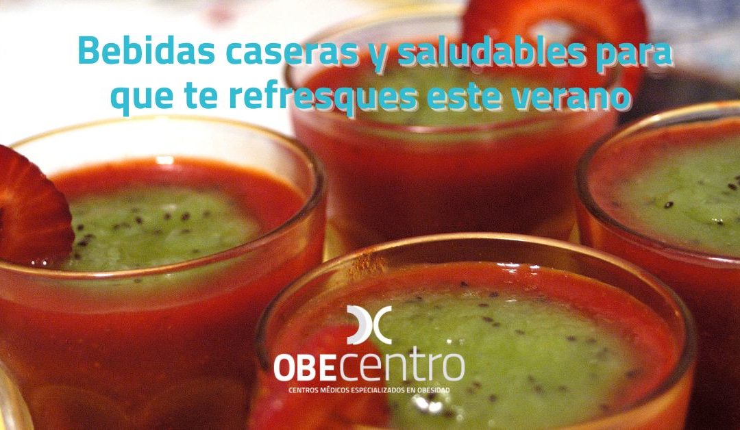 Bebidas caseras y saludables para que te refresques este verano