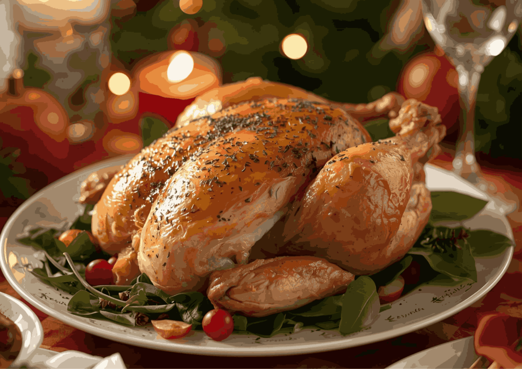 RECETA NAVIDEÑA SALUDABLE: POLLO RELLENO CON MANZANA Y ESPINACAS